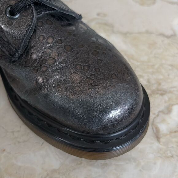 Dr. Martens Lunar Craters, 14-Eye Leather Boots - Picture 10 of 16